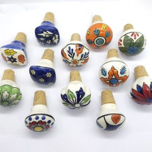 Handcrafted Ceramic Wine Bottle Stoppers A Touch of Art for Your Bottles