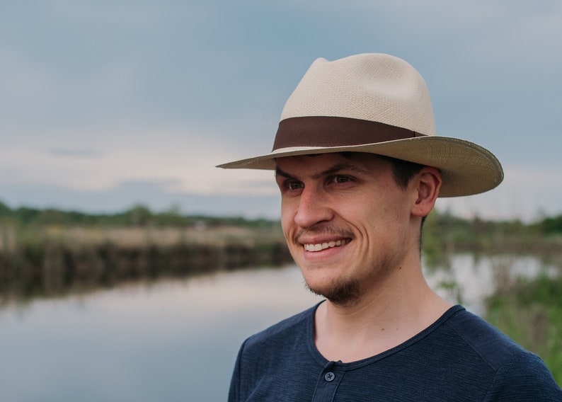 Handcrafted Ecuadorian Fedora Timeless Style and Sun Protection