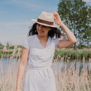 Handcrafted Ecuadorian Fedora Timeless Style and Sun Protection