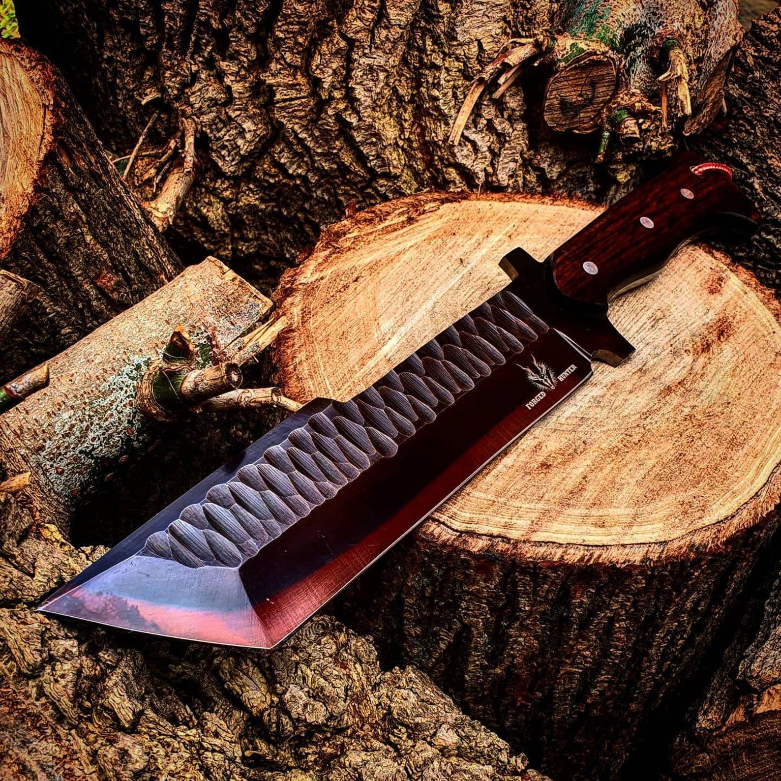 Handcrafted Heavy-Duty Machete The Ultimate Outdoor Companion for Hunters, Campers, and Adventurers