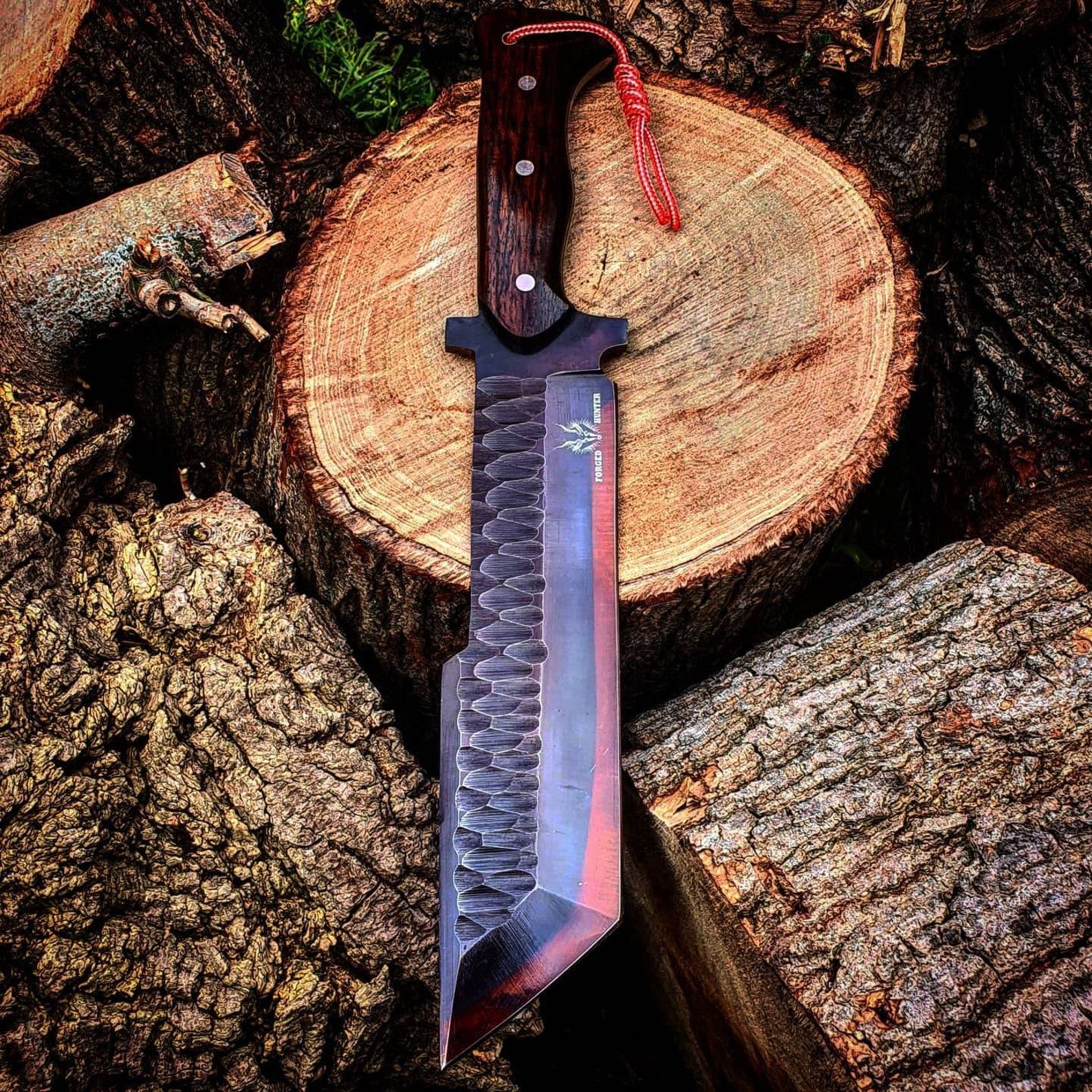 Handcrafted Heavy-Duty Machete The Ultimate Outdoor Companion for Hunters, Campers, and Adventurers