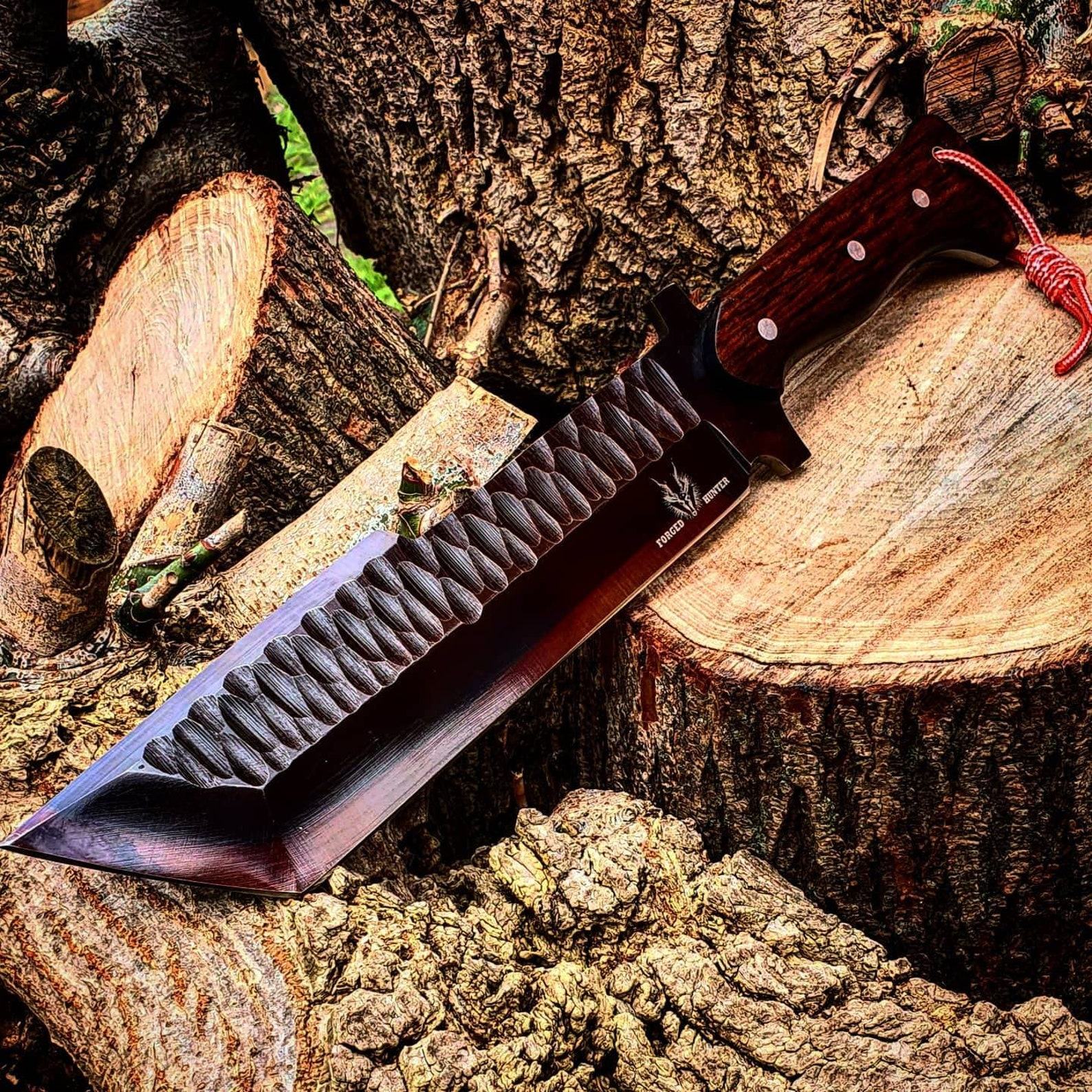 Handcrafted Heavy-Duty Machete The Ultimate Outdoor Companion for Hunters, Campers, and Adventurers