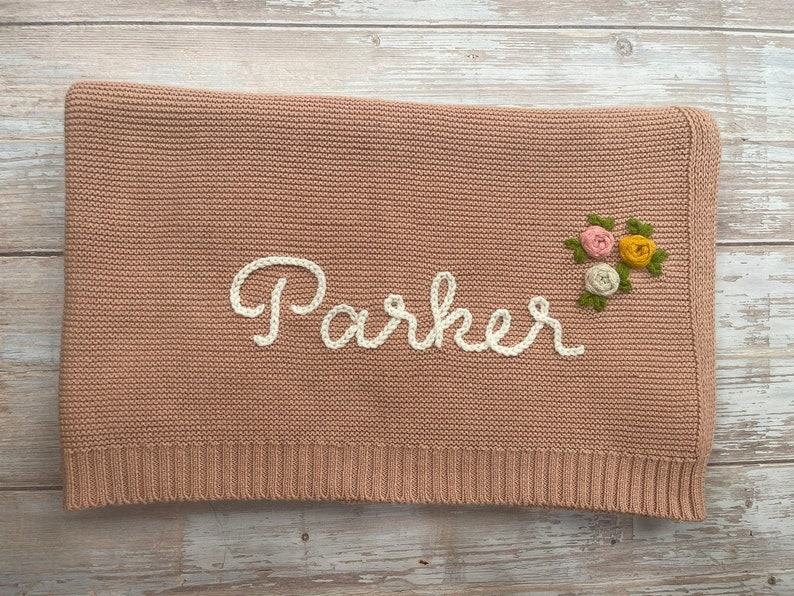 Handcrafted Heirloom Embroidered Baby Blanket for Cherished Memories