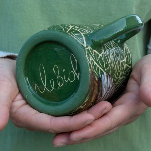 Handcrafted Owl Ceramic Mug Eco-Friendly Tea and Coffee Cup in 9oz, 12oz, 14oz, 16oz