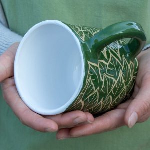 Handcrafted Owl Ceramic Mug Eco-Friendly Tea and Coffee Cup in 9oz, 12oz, 14oz, 16oz