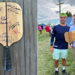 Handcrafted Pickleball Paddle A Masterpiece for Players, Collectors, and Decor Enthusiasts