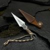 Handcrafted Throwing Knife Precision-Forged for Hunting, Camping, and Tactical Use
