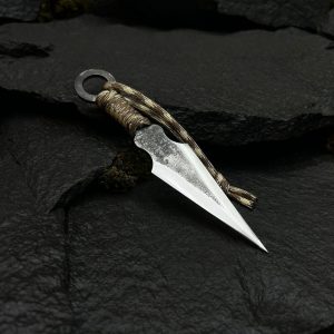 Handcrafted Throwing Knife Precision-Forged for Hunting, Camping, and Tactical Use