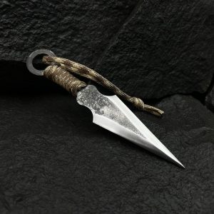 Handcrafted Throwing Knife Precision-Forged for Hunting, Camping, and Tactical Use