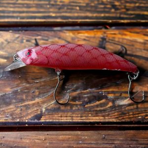 Handcrafted Trout Tracker “Rose Water” Rapala Replica for Precision Fishing