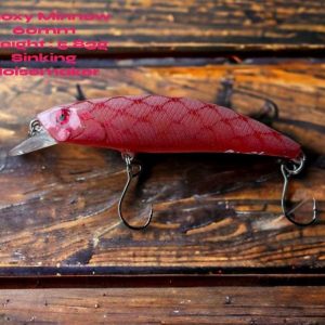 Handcrafted Trout Tracker “Rose Water” Rapala Replica for Precision Fishing