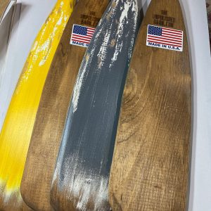 Handcrafted Wooden Boat Paddles Nautical Charm for Coastal and Rustic Decor