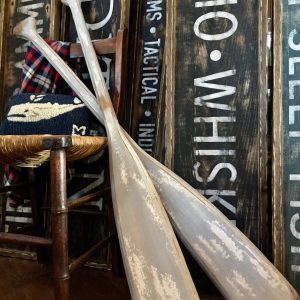 Handcrafted Wooden Boat Paddles Nautical Charm for Coastal and Rustic Decor