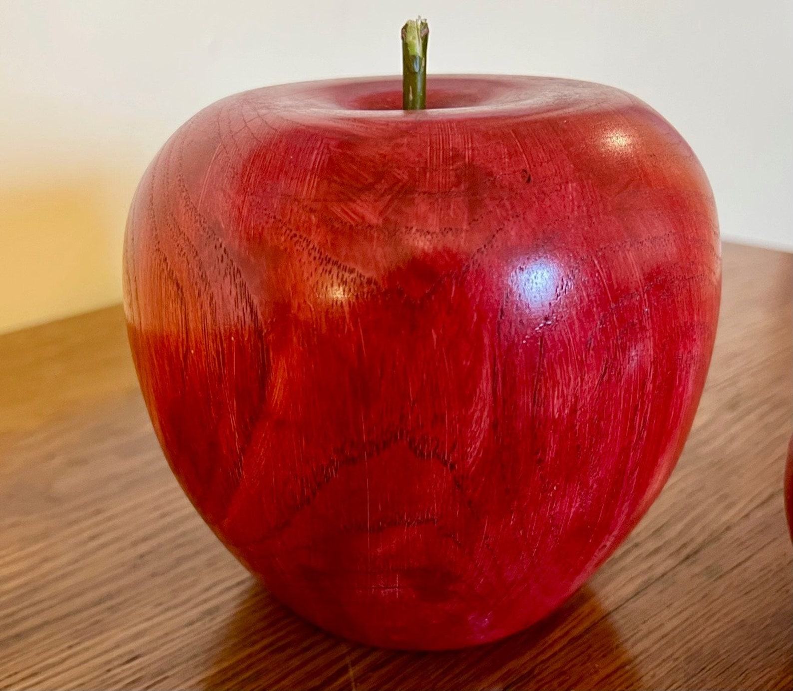 Handcrafted Wooden Fruit Collection Apples, Pumpkins, Pears, and Lemons - Image 2