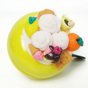 Handcrafted Yellow Bicycle Bell A Symphony of Style and Safety