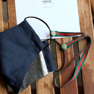 Handmade 2-Pack Stripe Face Mask Lanyard Keep Your Mask Secure and Stylish