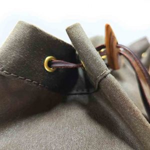 Handmade Bushcraft Bag Oilskin/Waxed Canvas for Cook Set, Camping Gear, and Outdoor Bushpot