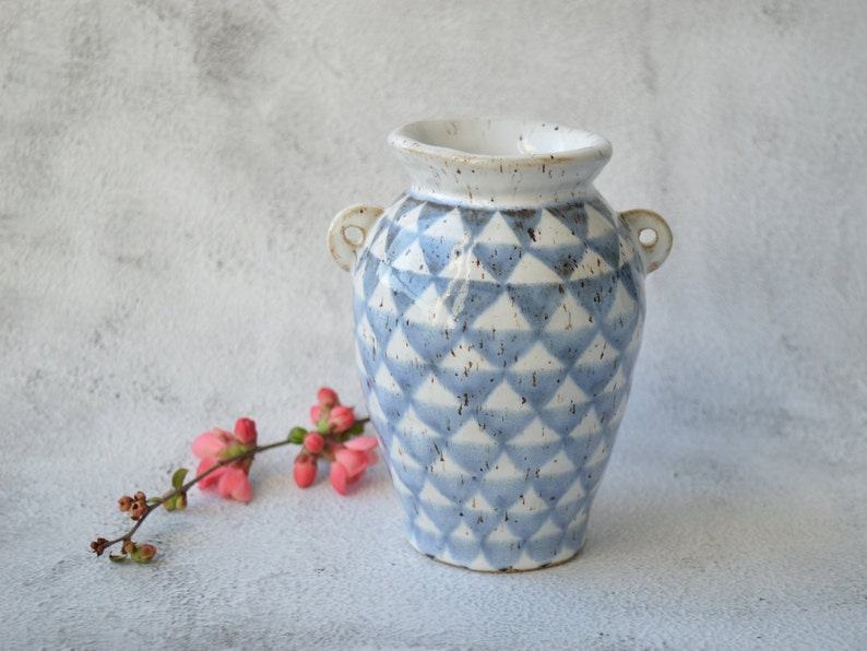 Handmade Ceramic Amphora Vase A Timeless Homage to Ancient Greece