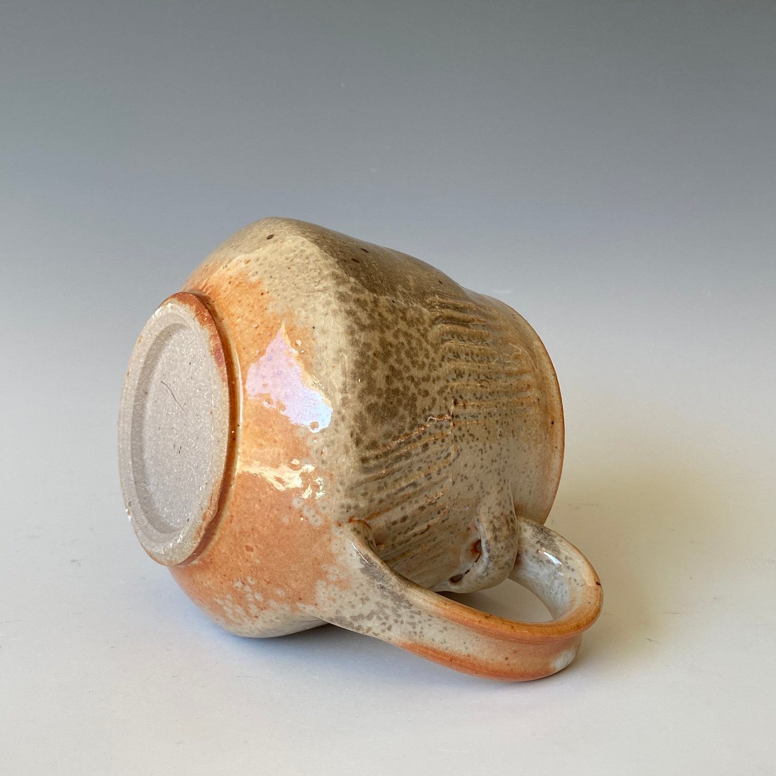 Handmade Ceramic Big Rock Mug Elevate Your Coffee Ritual with a Rugged Masterpiece