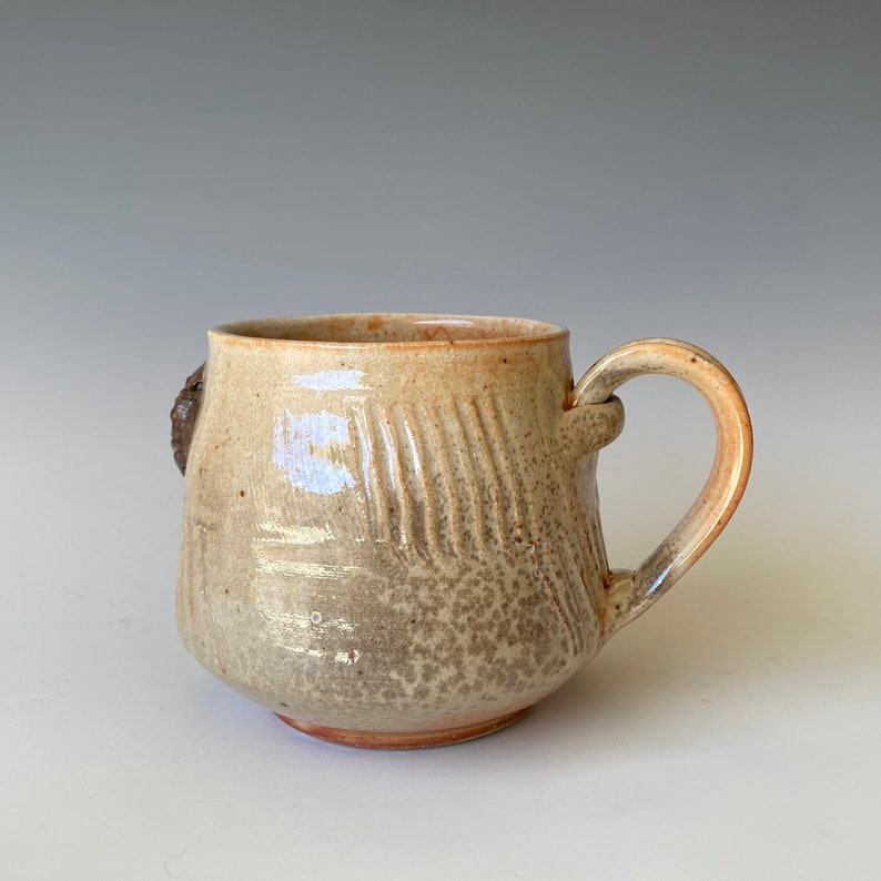 Handmade Ceramic Big Rock Mug Elevate Your Coffee Ritual with a Rugged Masterpiece