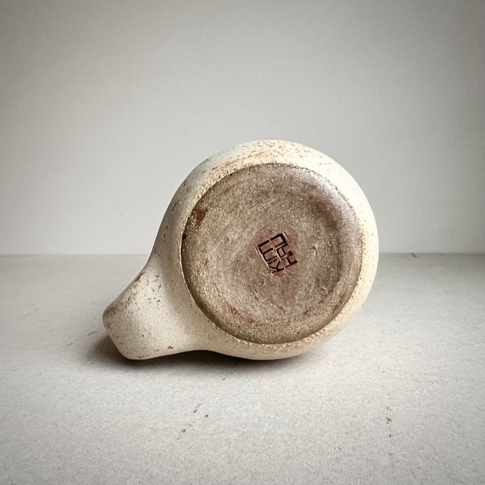 Handmade Ceramic Cream Mug Your Perfect 16oz Coffee Companion