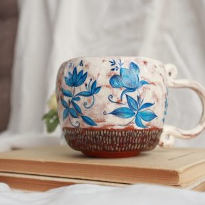 Handmade Ceramic Masterpiece A Timeless Treasure for Her