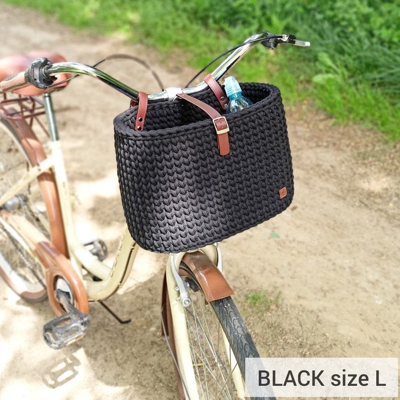 Handmade Crochet Bike Basket The Perfect Organizer for Your Cycling Adventures