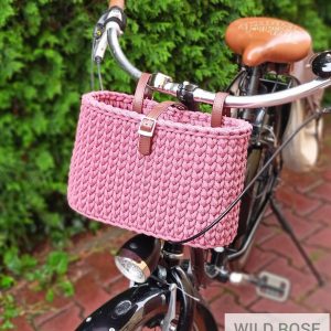 Handmade Crochet Bike Basket The Perfect Organizer for Your Cycling Adventures