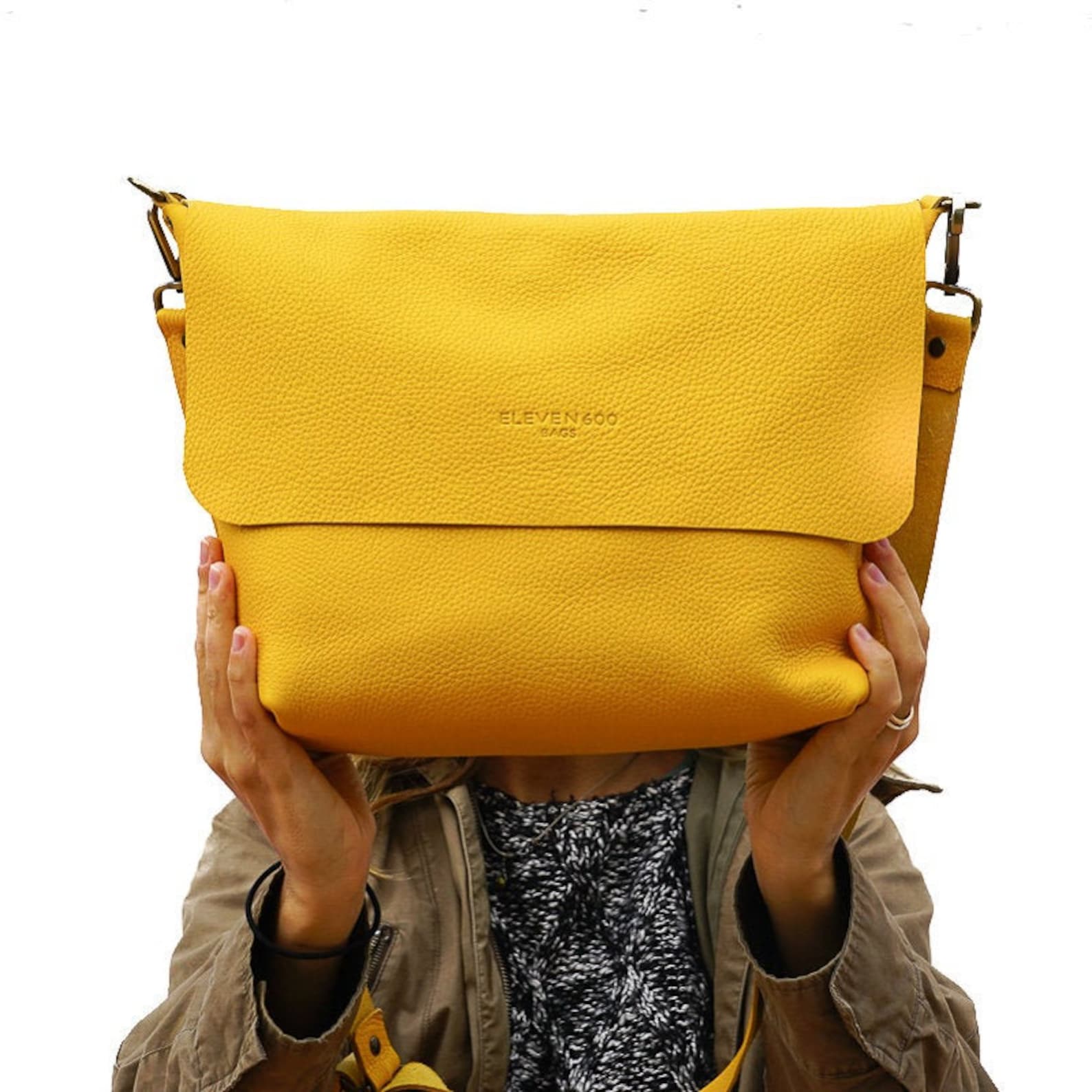 Handmade Leather Crossbody Bag The Original UN