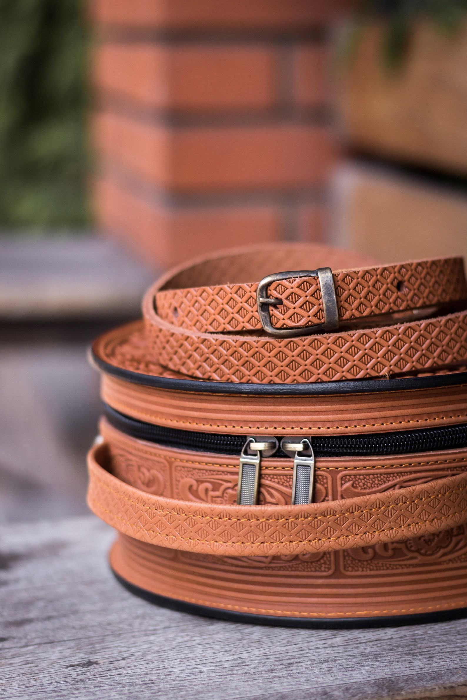 Handmade Leather Shoulder Bag A Unique and Stylish Item for Her - Image 3