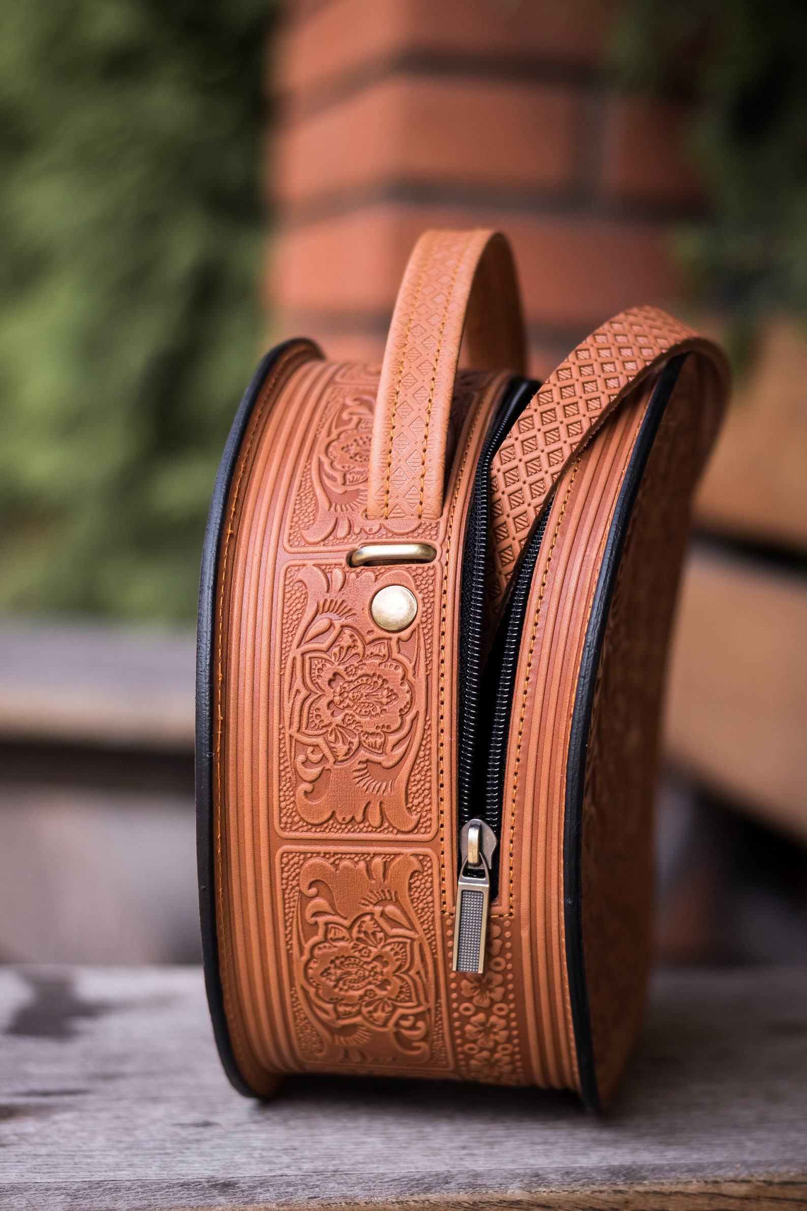 Handmade Leather Shoulder Bag A Unique and Stylish Item for Her - Image 5