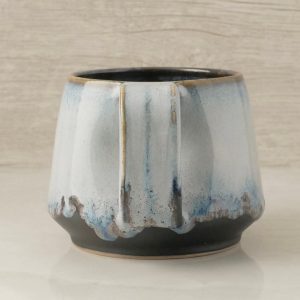 Handmade Mountain FluxBlue Handle Mugs Elevate Your Home with Unique Ceramic Art