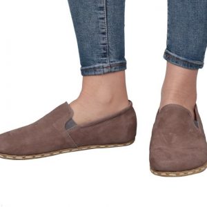 Handmade Nubuck Leather Yemeni Shoes Slip-On Comfort in Vibrant Hues