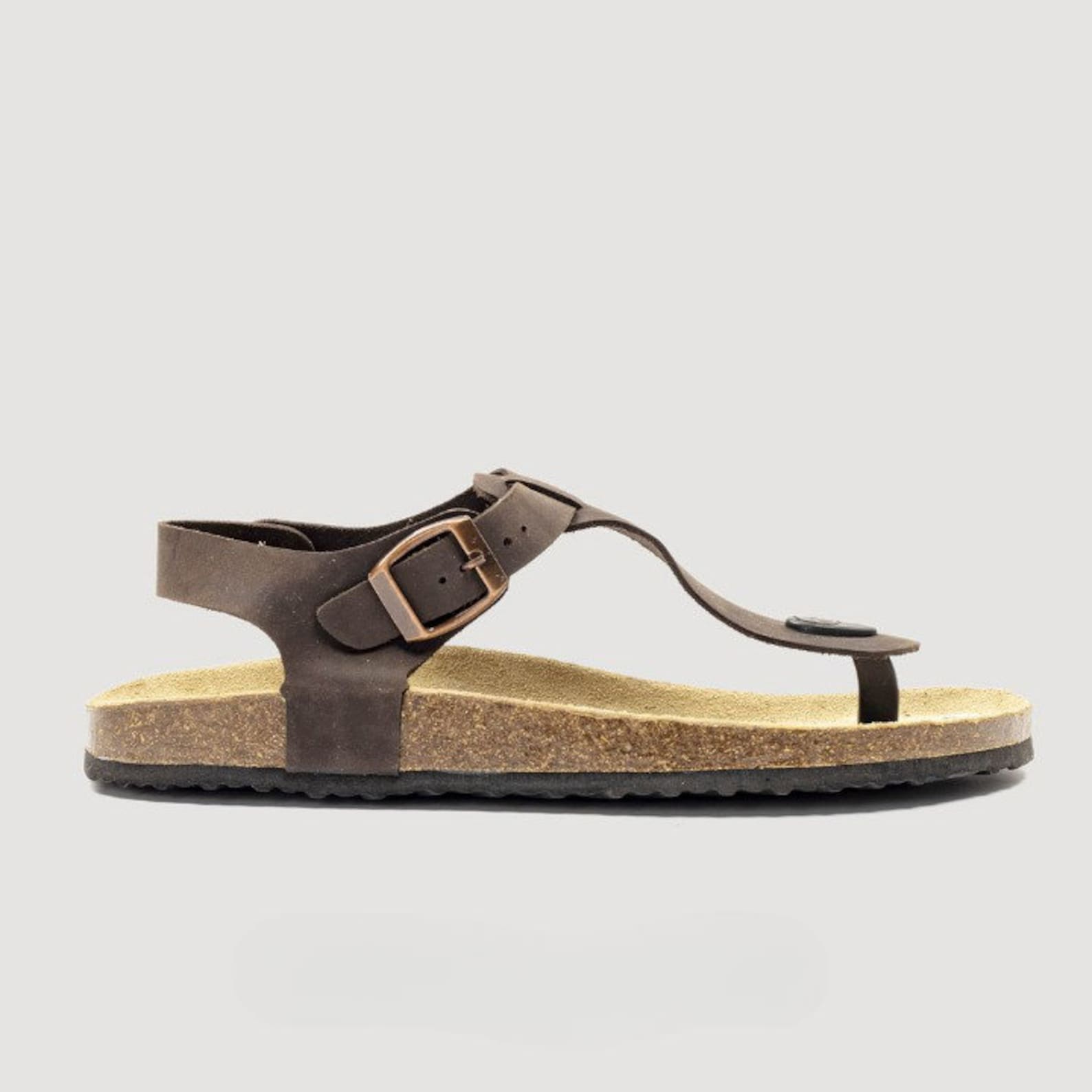 Handmade Unisex Rice Husk Sole Sandals Sustainable Comfort in Every Step