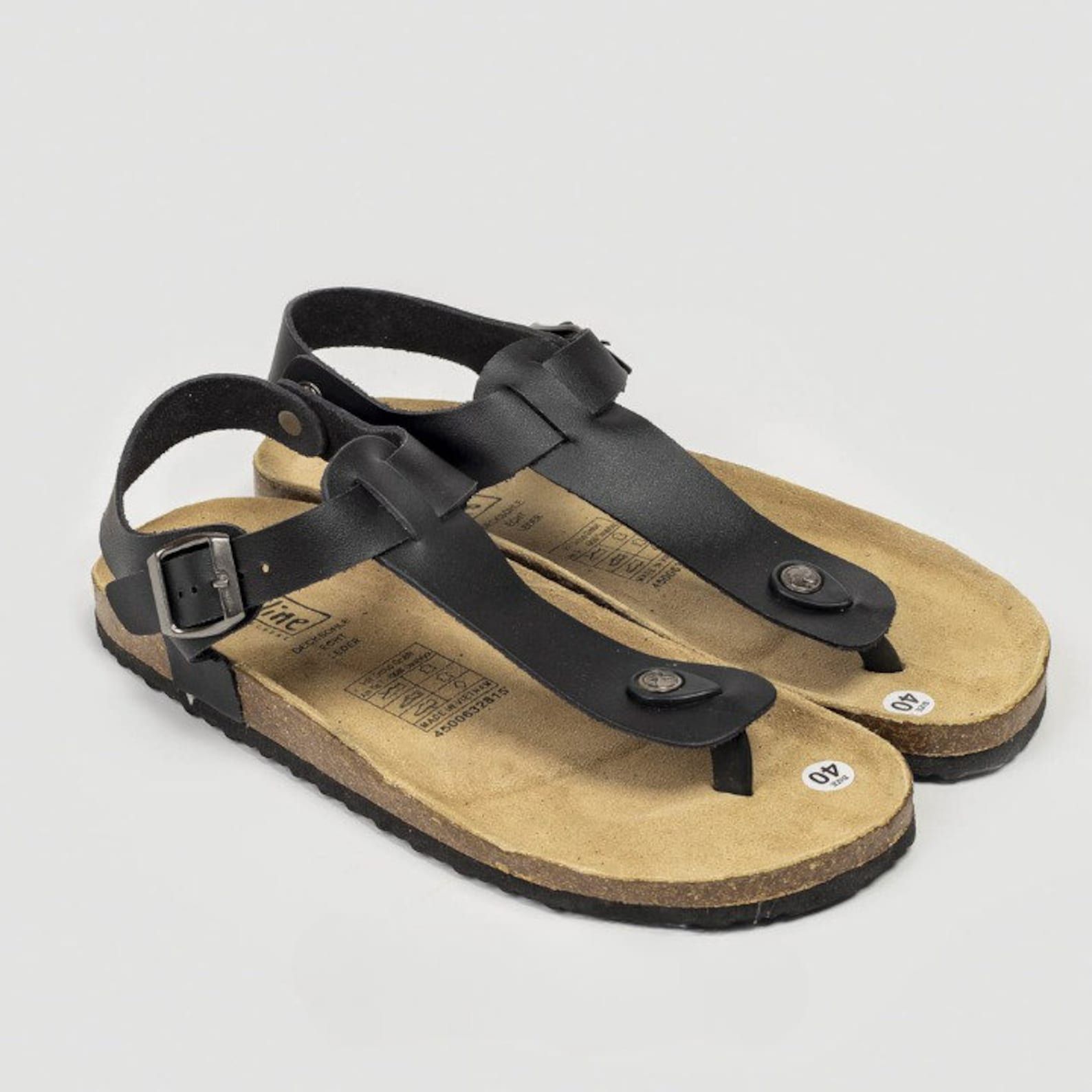 Handmade Unisex Rice Husk Sole Sandals Sustainable Comfort in Every Step