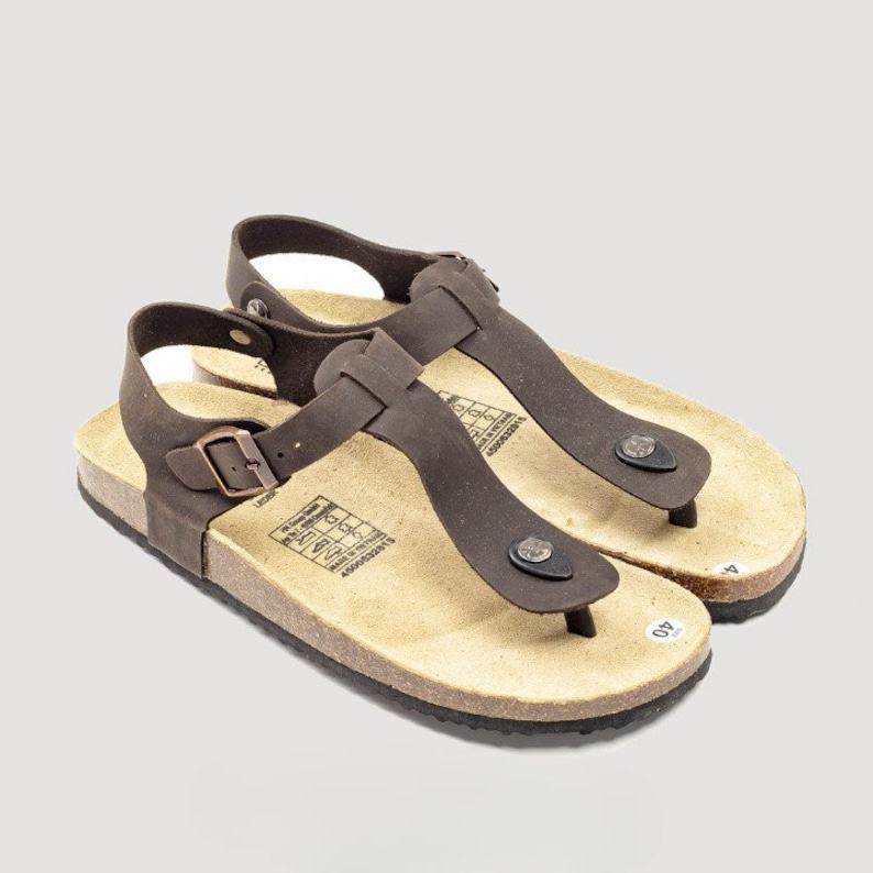 Handmade Unisex Rice Husk Sole Sandals Sustainable Comfort in Every Step