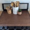 Handmade Wooden Stove Cover Noodle Board – Serving Tray – 0 VOC – Gas & Electric Hob
