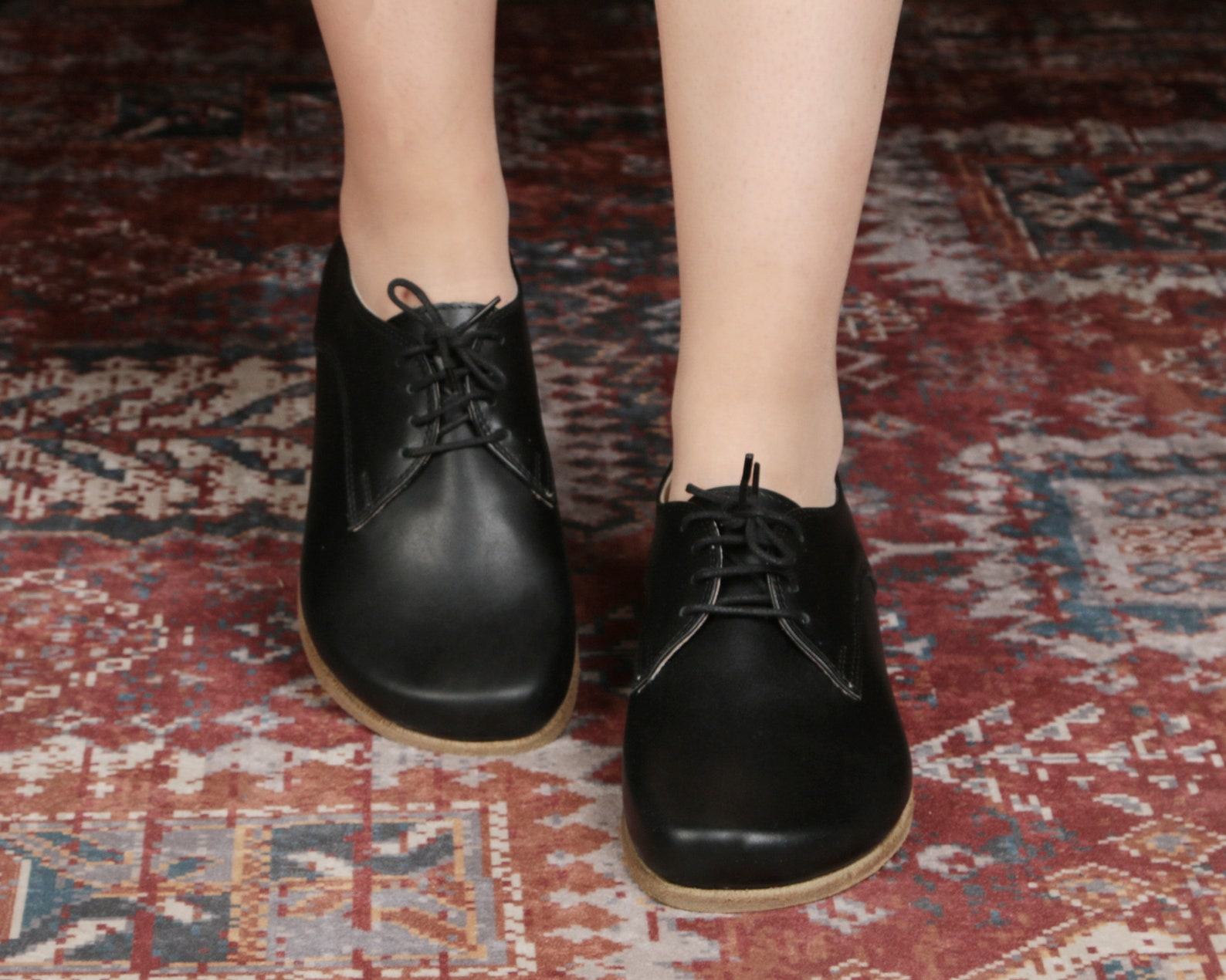 Handmade Yemeni Leather Oxford Barefoot Shoes Classic, Colorful, and Comfortable - Image 5