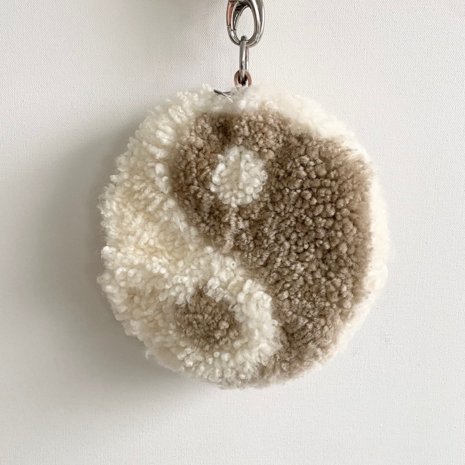 Handmade Ying Yang Sheepskin Bag A Unique and Sustainable Accessory