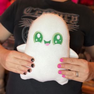 Happy Ghost Glow-in-the-Dark Plush for Spooky Nights