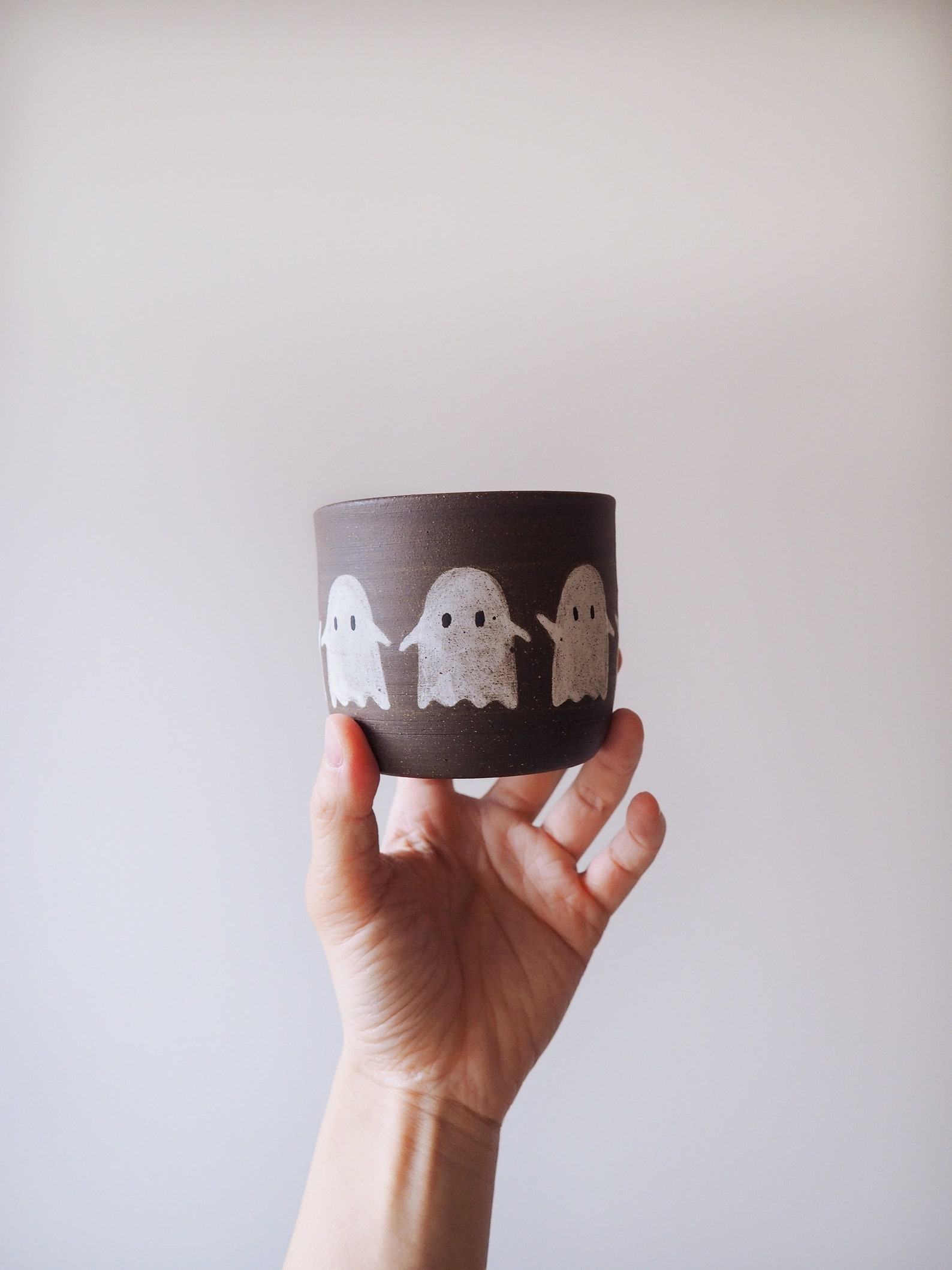 Hauntingly Festive Pre-Order Your Ghost Parade Ceramic Mug for a Spooktacular December - Image 3