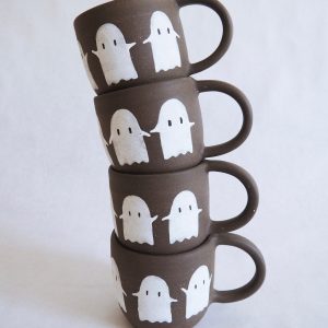 Hauntingly Festive Pre-Order Your Ghost Parade Ceramic Mug for a Spooktacular December