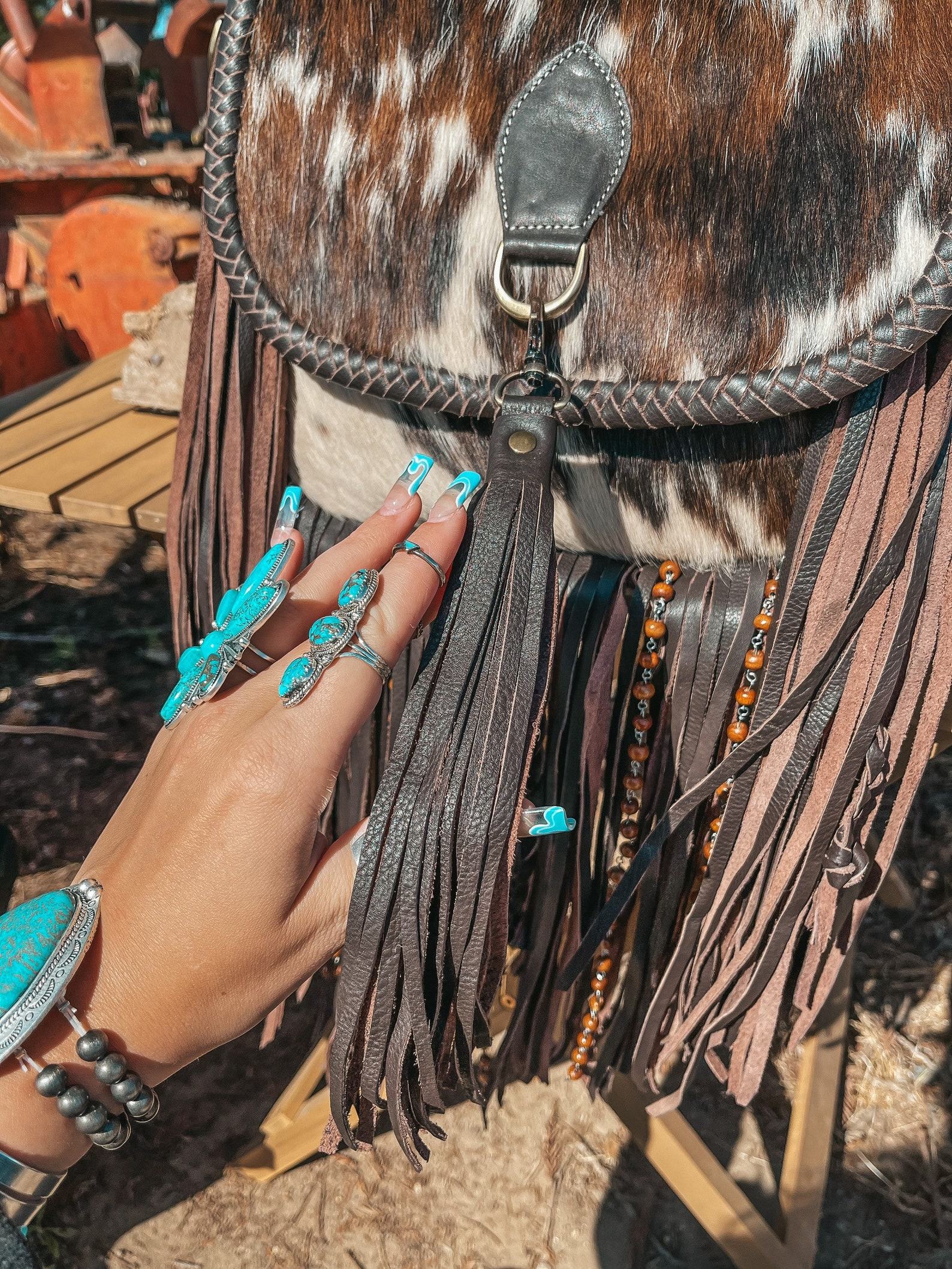 Haute Southern Hyde x Beth Marie Fringe Leather Western Purse for the Modern Cowgirl - Image 2