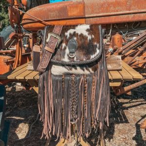 Haute Southern Hyde x Beth Marie Fringe Leather Western Purse for the Modern Cowgirl