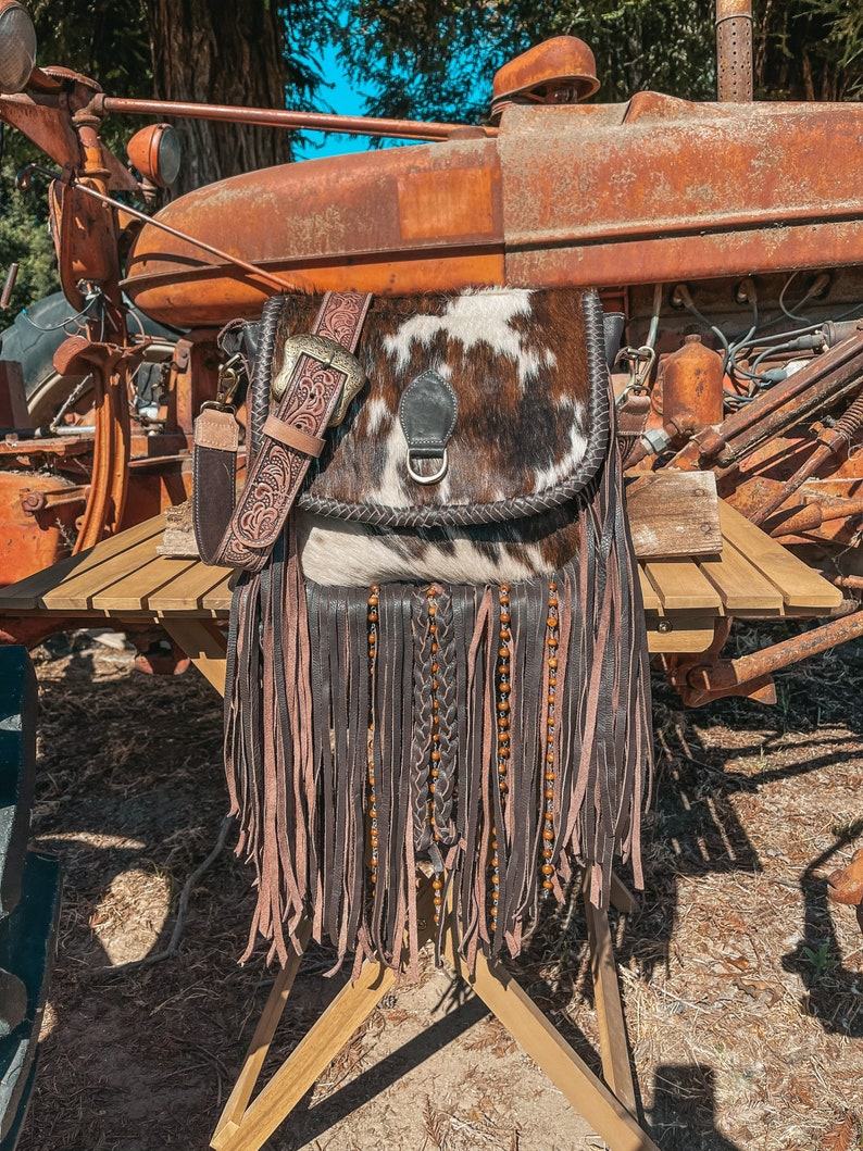 Haute Southern Hyde x Beth Marie Fringe Leather Western Purse for the Modern Cowgirl
