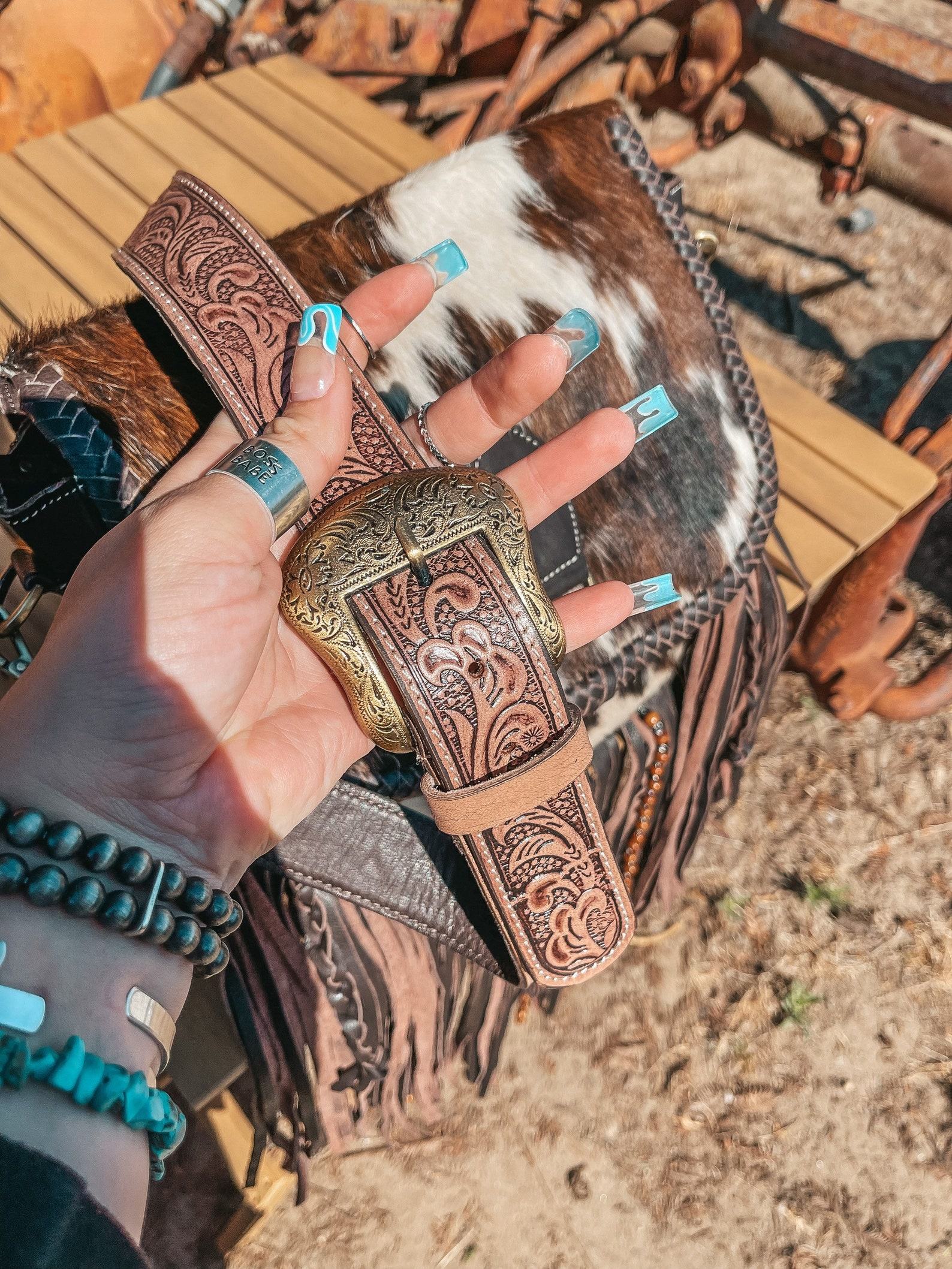 Haute Southern Hyde x Beth Marie Fringe Leather Western Purse for the Modern Cowgirl - Image 6