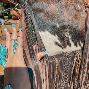 Haute Southern Hyde x Beth Marie Fringe Leather Western Purse for the Modern Cowgirl