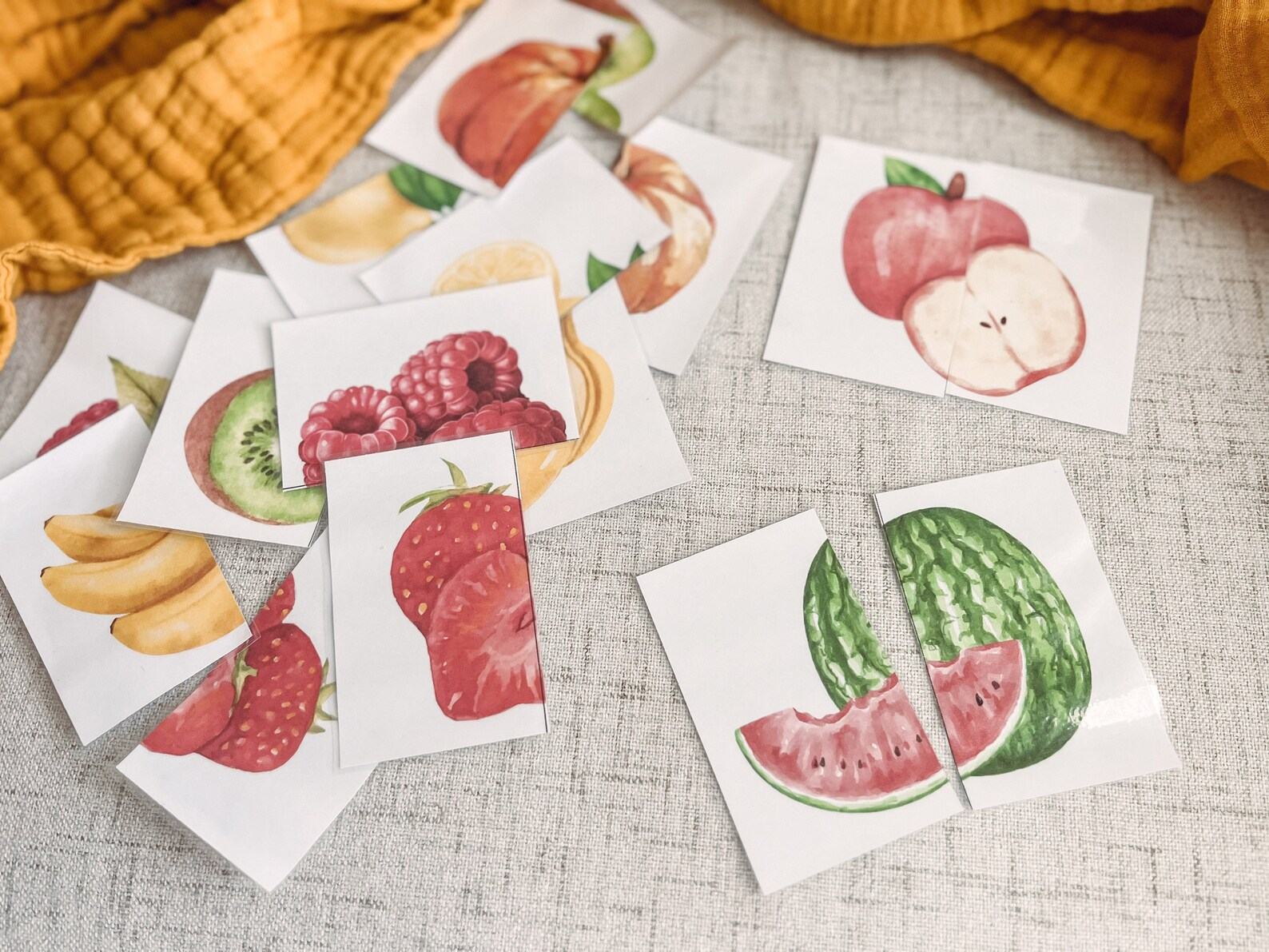 Healthy Food Matching Cards Fun Learning for Preschoolers and Toddlers - Image 4