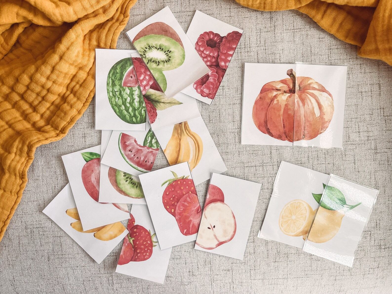 Healthy Food Matching Cards Fun Learning for Preschoolers and Toddlers - Image 5
