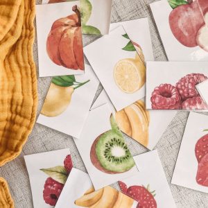 Healthy Food Matching Cards Fun Learning for Preschoolers and Toddlers
